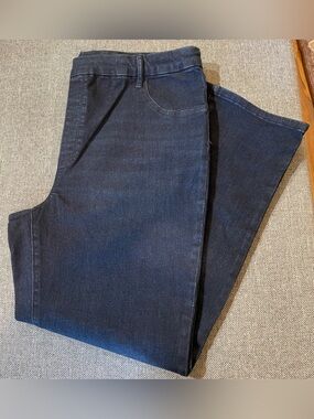 NWT Time and Tru Womans High Rise Straight Leg Denim Jeggins size XXL (20)